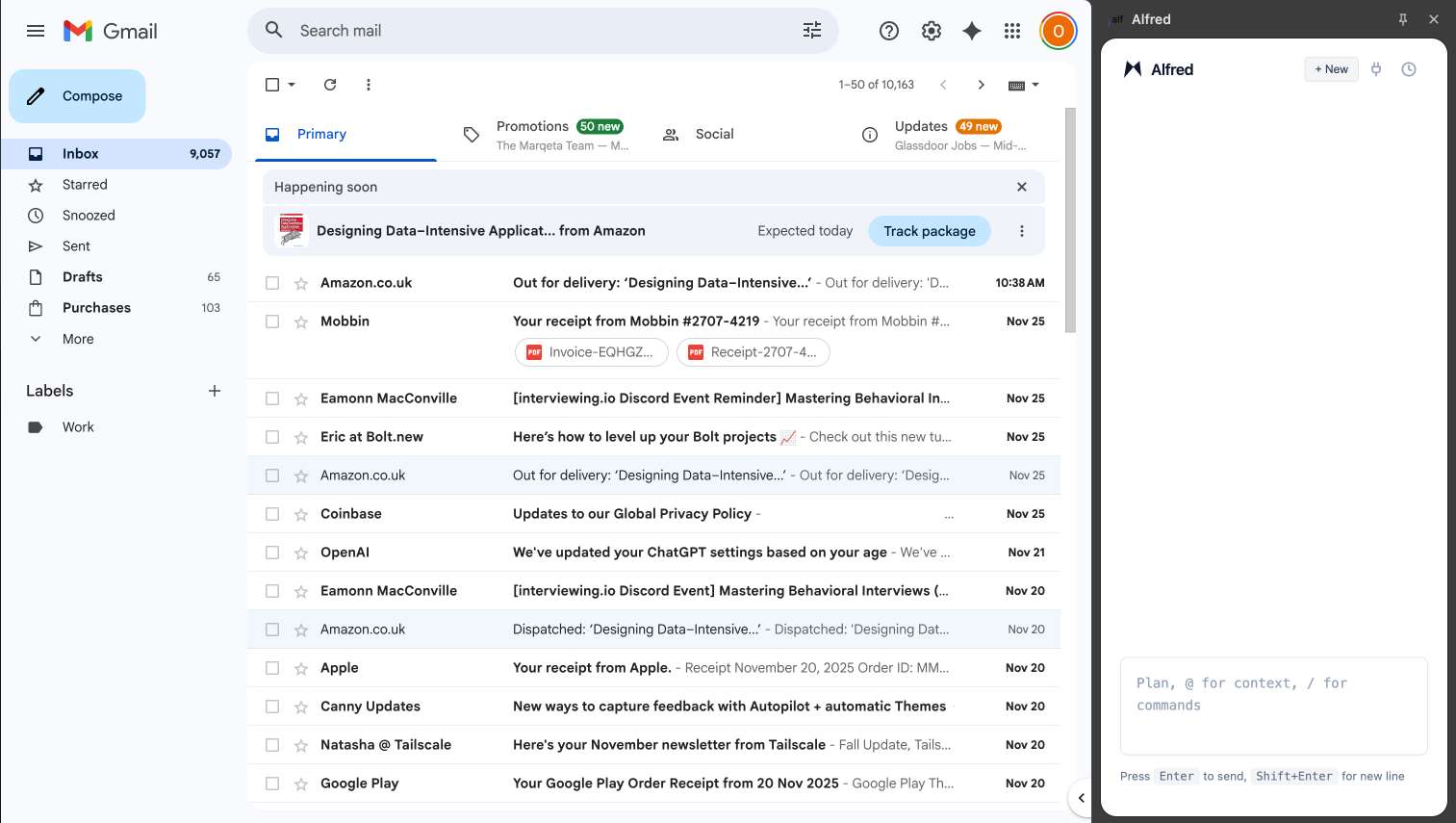 Alfred Chrome Extension